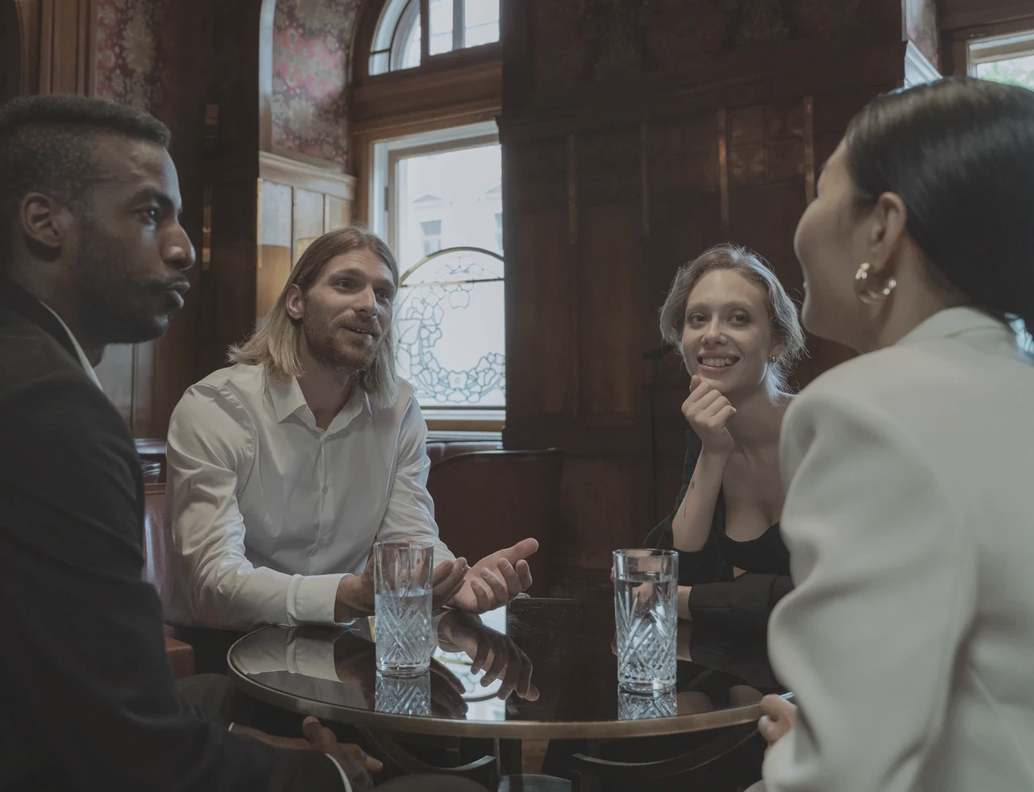 Friends in honest conversation