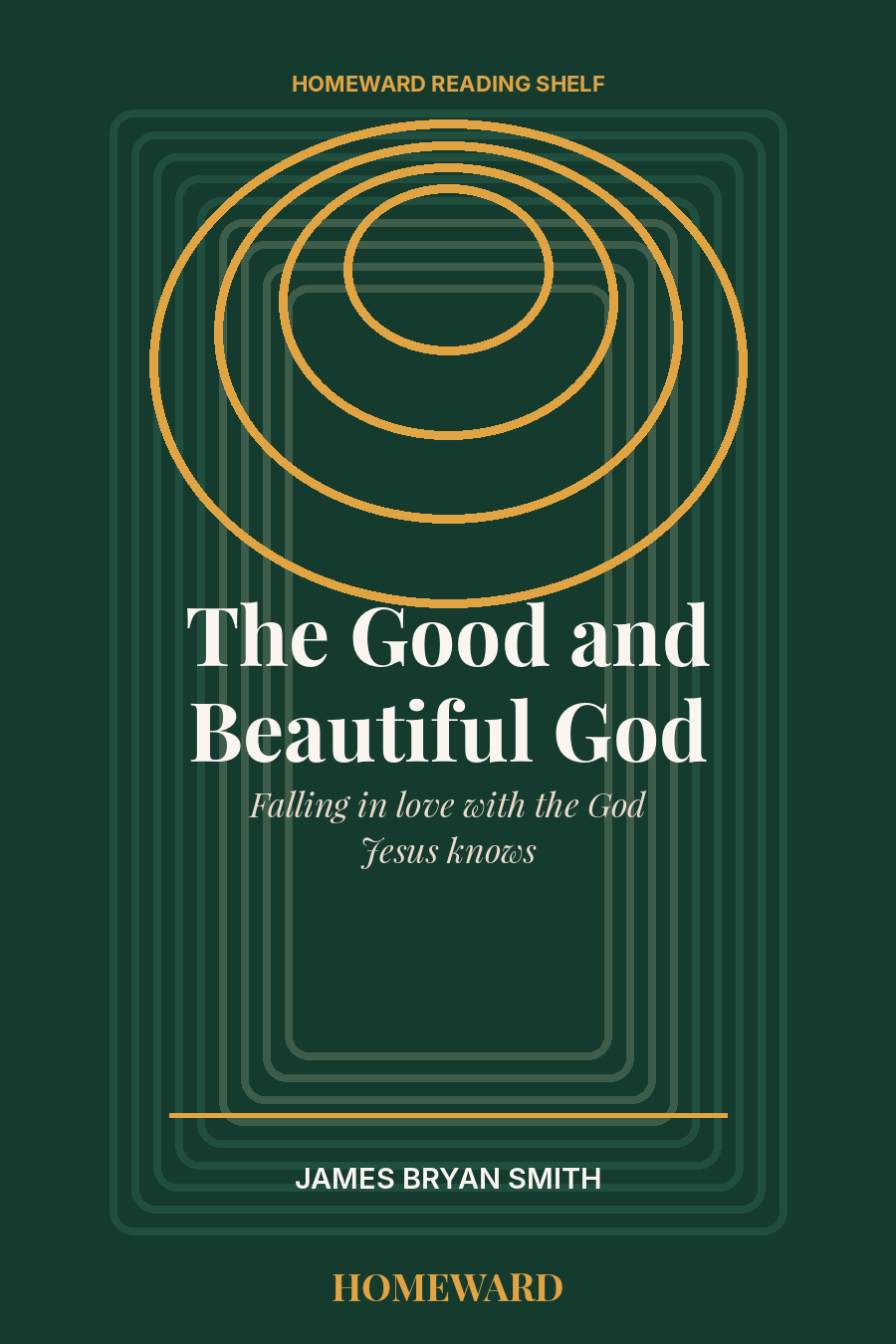 The Good and Beautiful God title card